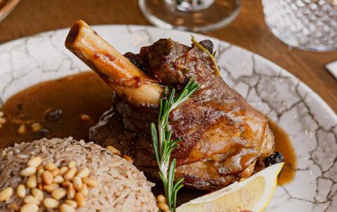 Middle Eastern food in London at Maroush