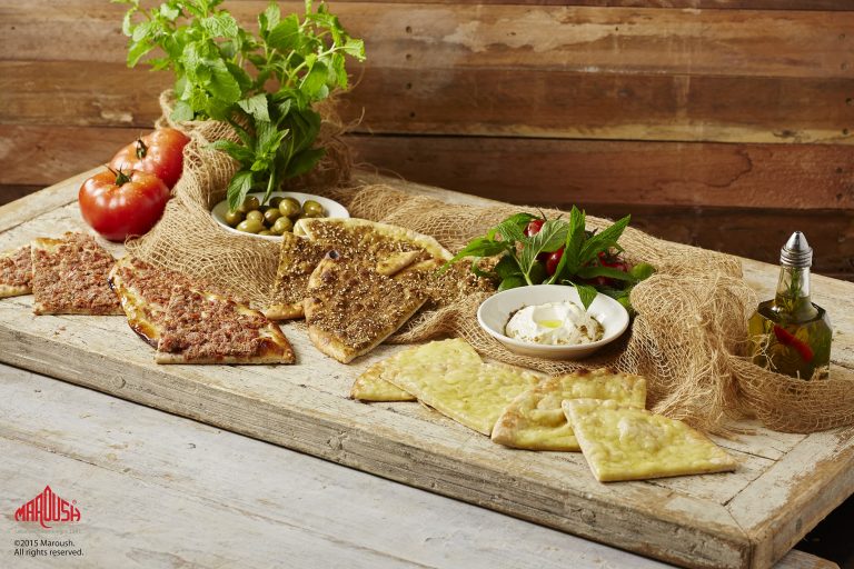 Food served in a table