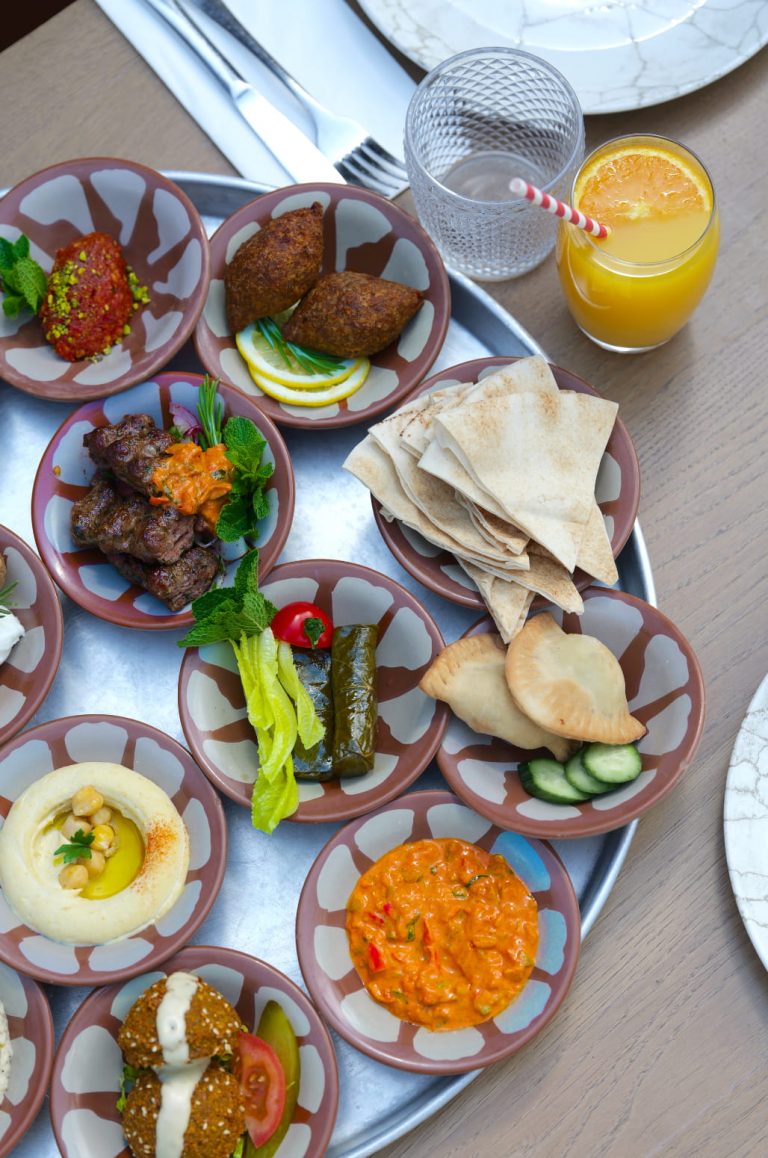 Decorated Dish of Maroush