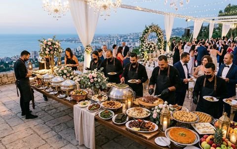 Lebanese wedding catering London